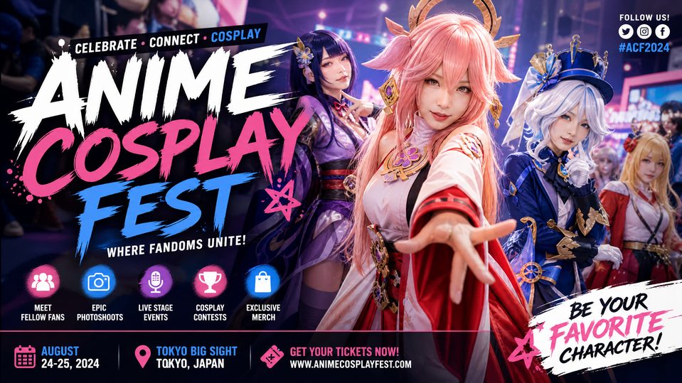 小小绘-小小绘·Cosplay动漫大赛 — 精彩集锦演示